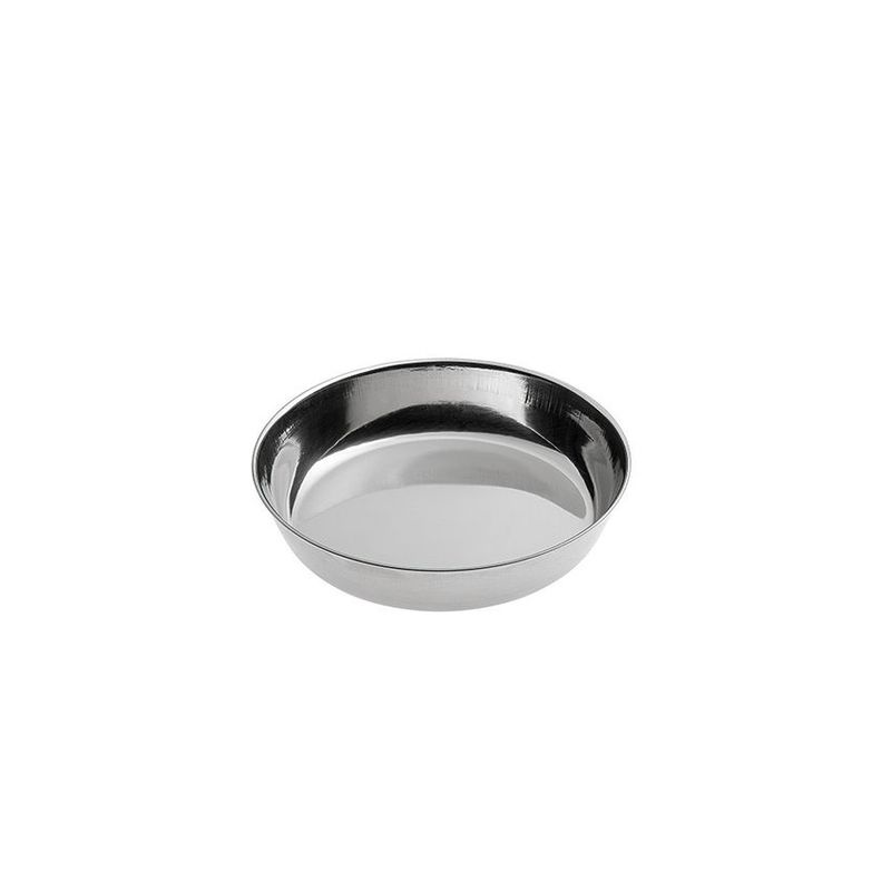FERPLAST - Comedero Plato Acero Inoxidable Perro Gato Ferplast Orion 50