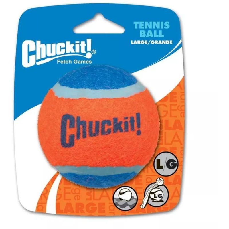 PETMATE - Juguete Perros Chuckit Tennis Ball Alta Visibilidad Large