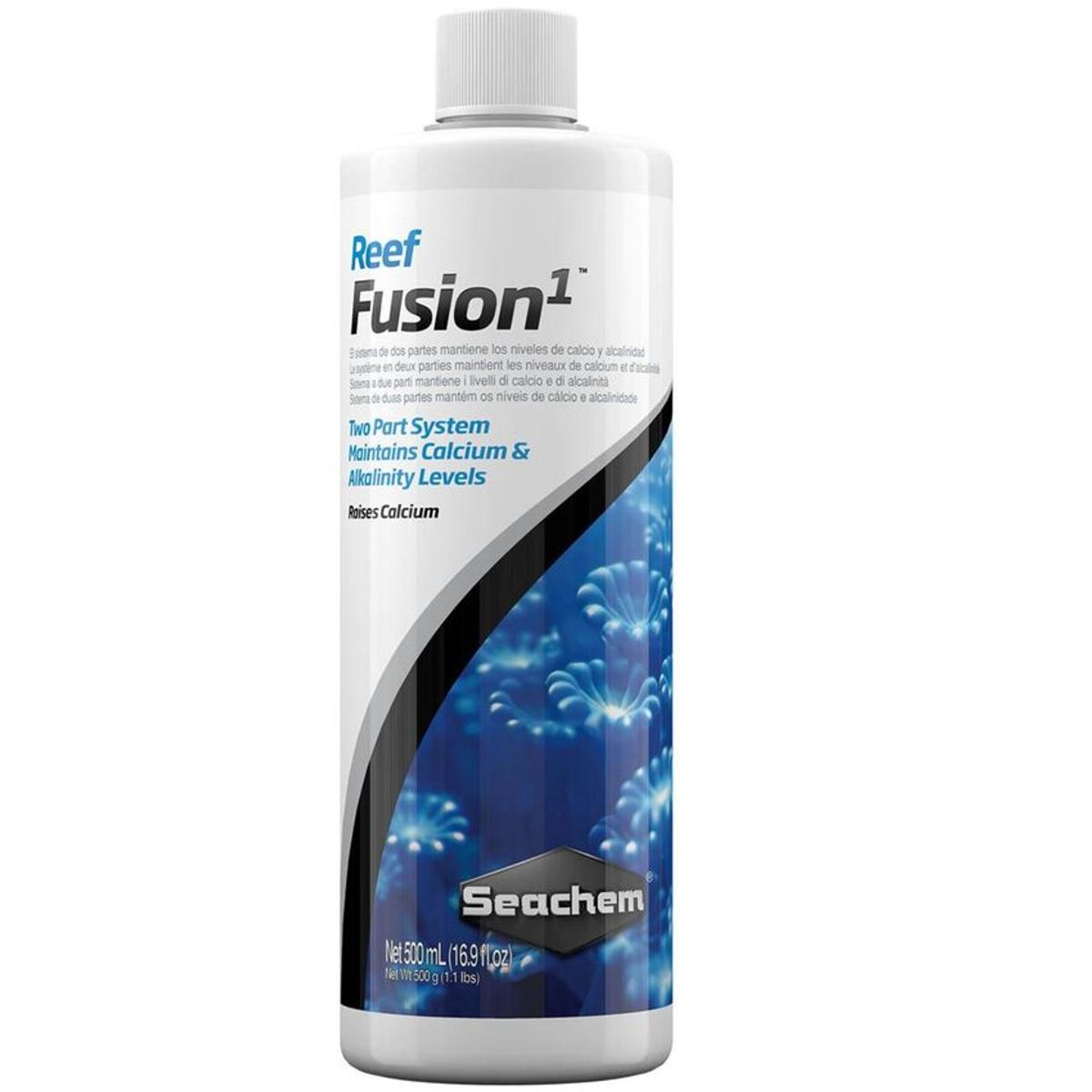 SEACHEM - Seachem Reef Fusion 1 Suplemento Calcio Acuario 500ml