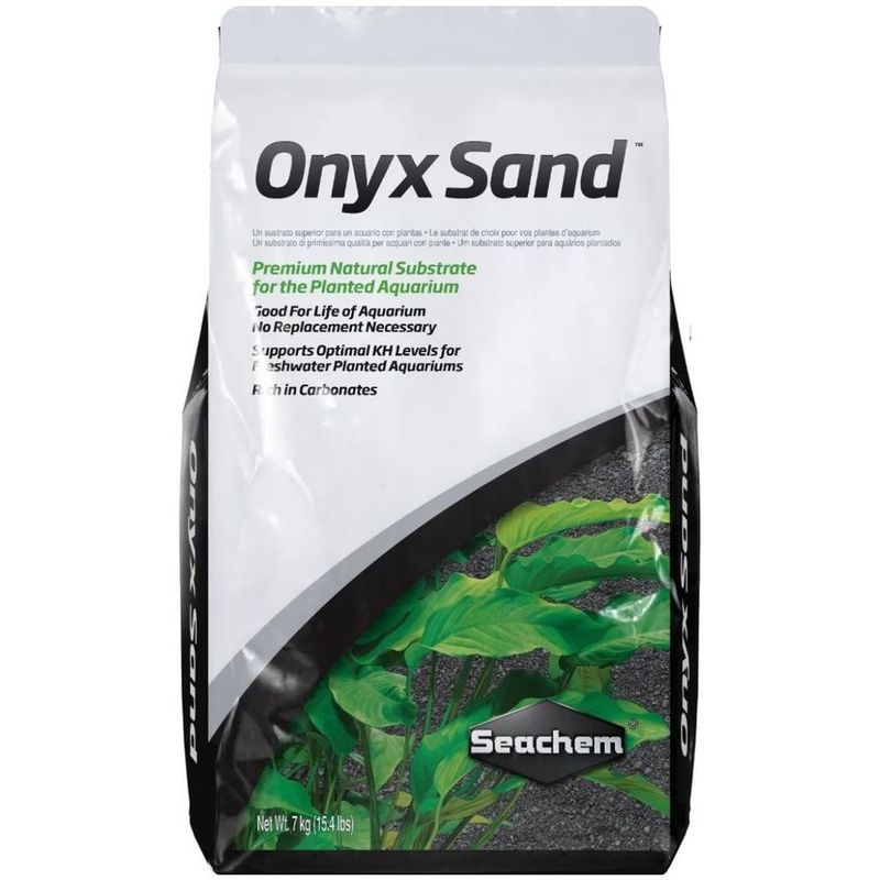SEACHEM - Seachem Onyx Sand Acuarios Plantados 7kg Sustrato