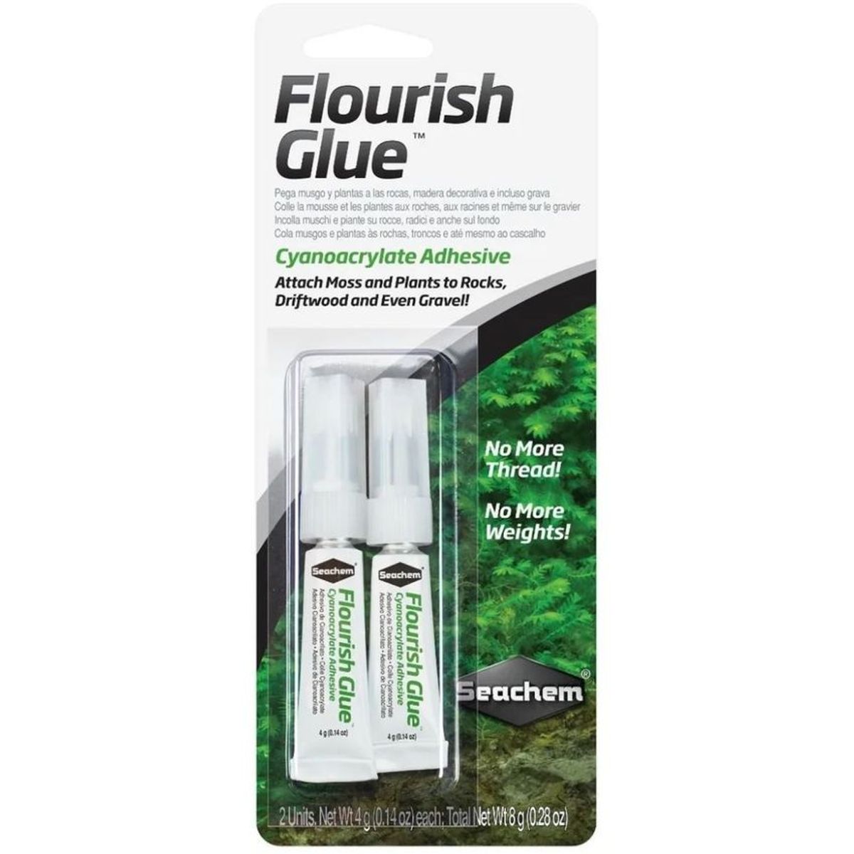 SEACHEM - Seachem Flourish Glue 4gr Pegamento Corales 2 unds