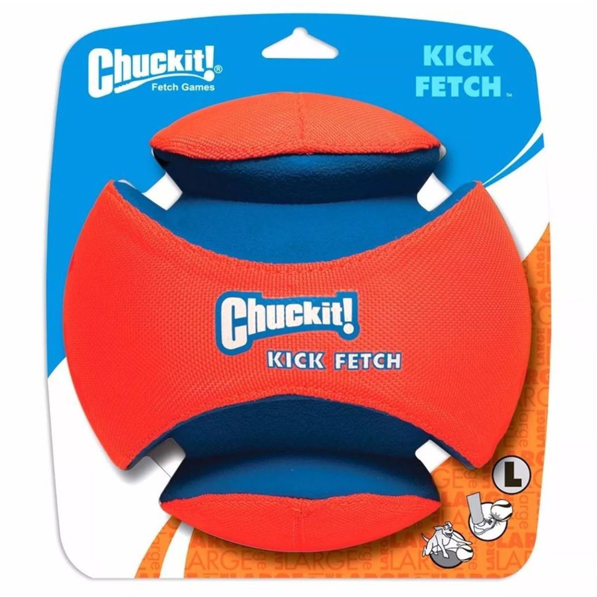 PETMATE - Juguete Perros Chuckit Kick Fetch Patear Y Perseguir Large