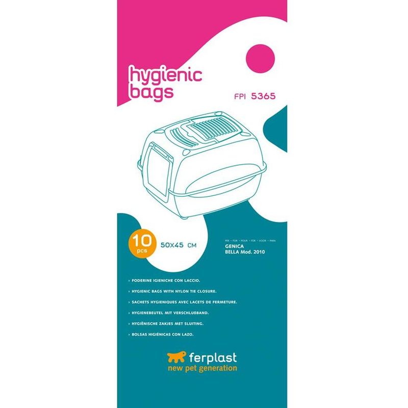 FERPLAST - Protector Plástico Arenero Sanitario Gatos Ferplast 50x45cm