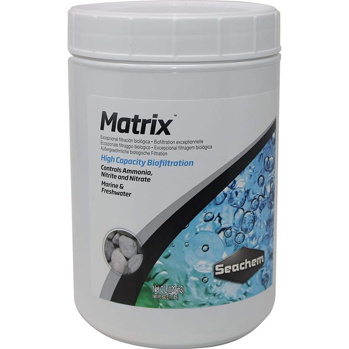 SEACHEM - Seachem Matrix Soporte Para Filtro Biologico 2 Lt