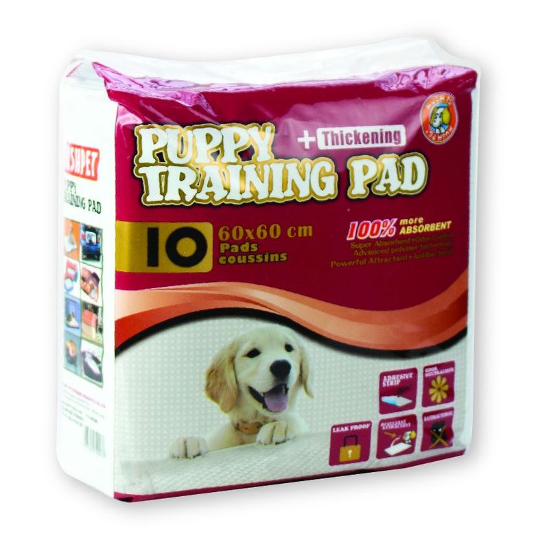 PETMATE - Toalla Entrenadora Cachorros Hush Pets X 10 Unidades 60x60cm