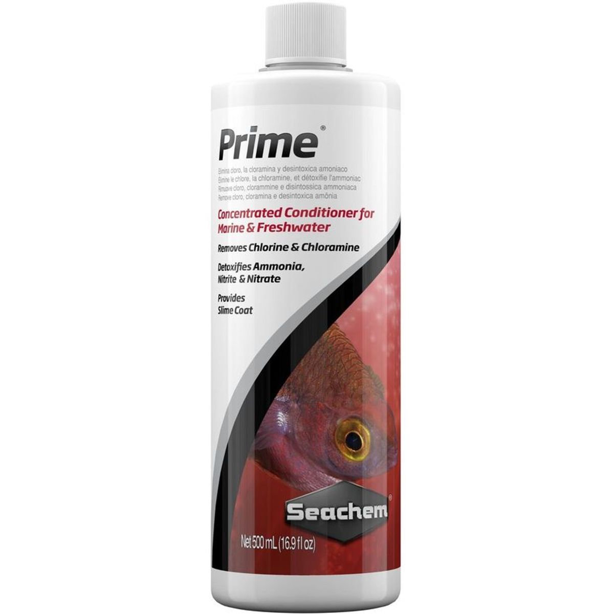 SEACHEM - Seachem Prime 500ml Acondiciona
