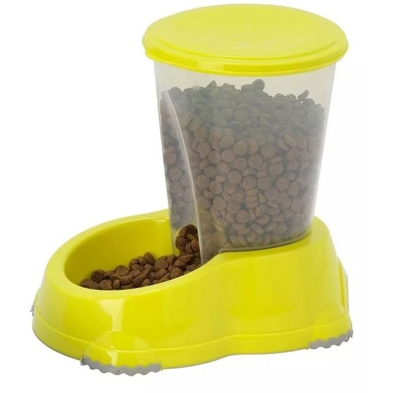 MODERNA - Comedero Perros Gatos Moderna Smart Snacker Verde 3 L
