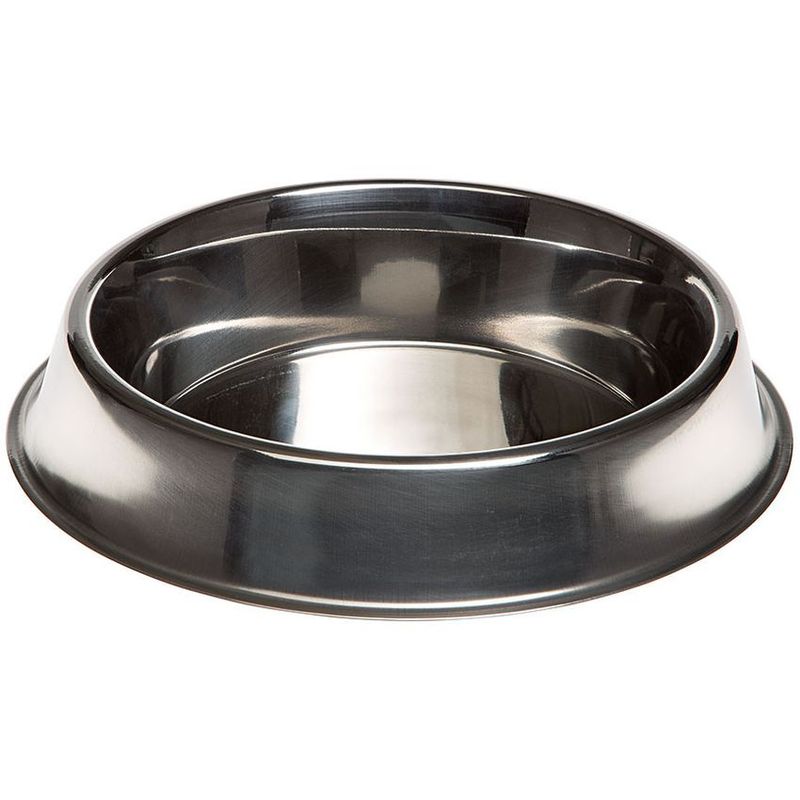 FERPLAST - Comedero Perro Gato Acero Inoxidable Ferplast Supernova 90