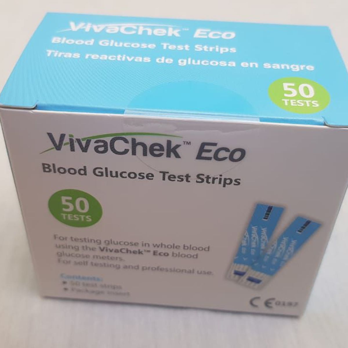 EQUIMEDIC - Glucómetro Digital 100 tiras Reactivas +100 lancetas.