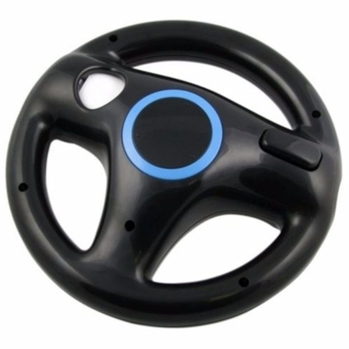 GENERICO - Set Volate Rueda Timón Negro Compatible Con Wii Wiiu