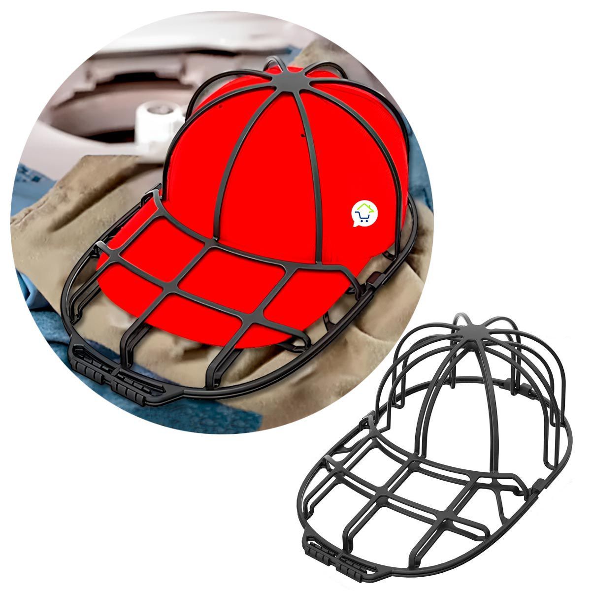COMPRALOENCASA COM - Rejilla Para Lavado De Gorra Protector Deformación TV19