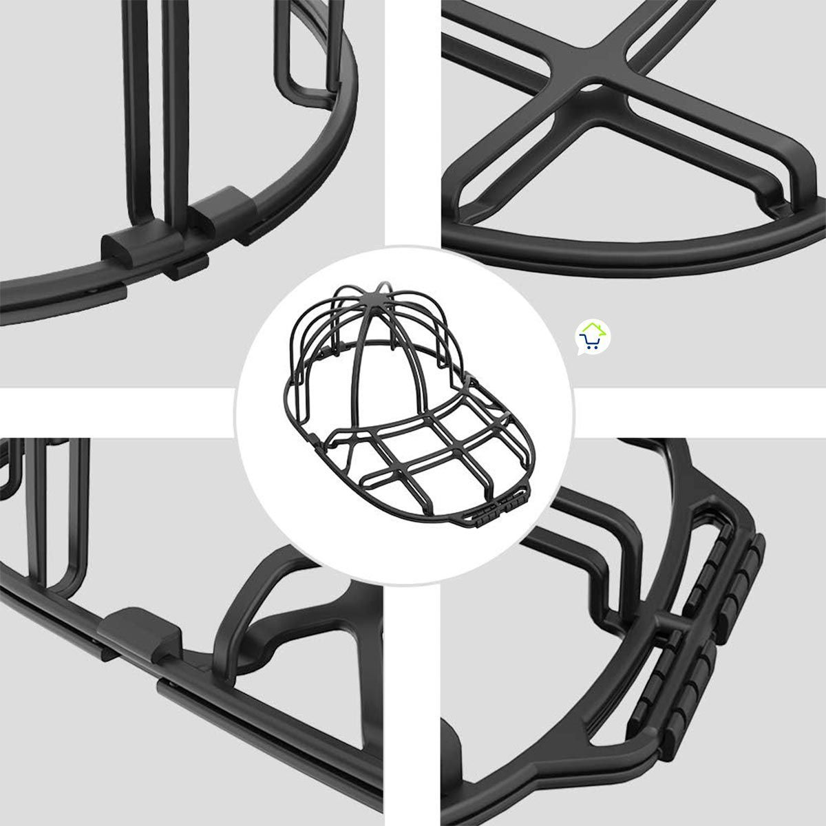 COMPRALOENCASA COM - Rejilla Para Lavado De Gorra Protector Deformación TV19