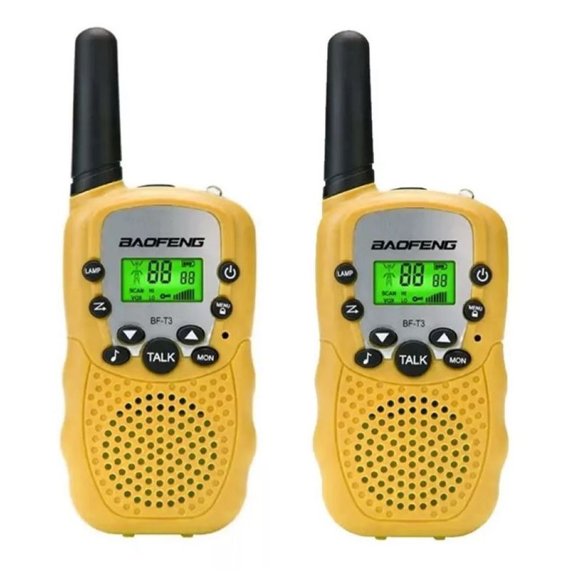ZHOPI CO - Boquitoquis Radios De Comunicacion Baofeng BF T3 X 2 Niños