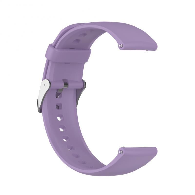 GENERICO - Correa Pulso De Silicona 22mm Para Huawei Watch 3 de 46mm - Lila