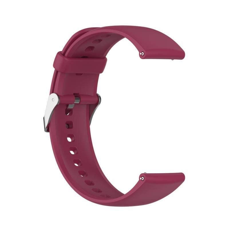 GENERICO - Correa Pulso De Silicona 22mm Para Huawei Watch 3 de 46mm - Magenta