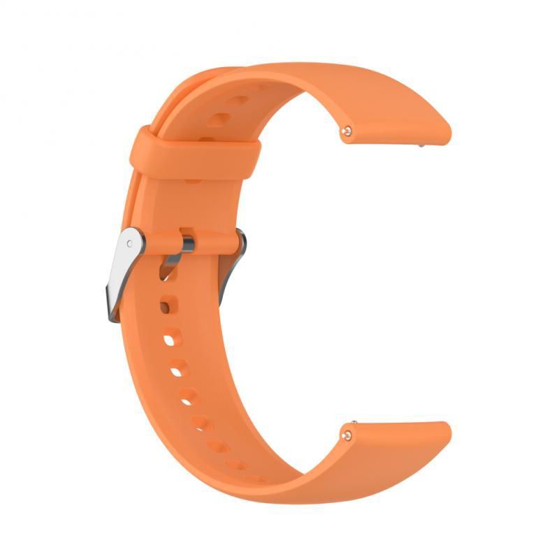 GENERICO - Correa Pulso De Silicona 22mm Para Huawei Watch 3 de 46mm - Naranja