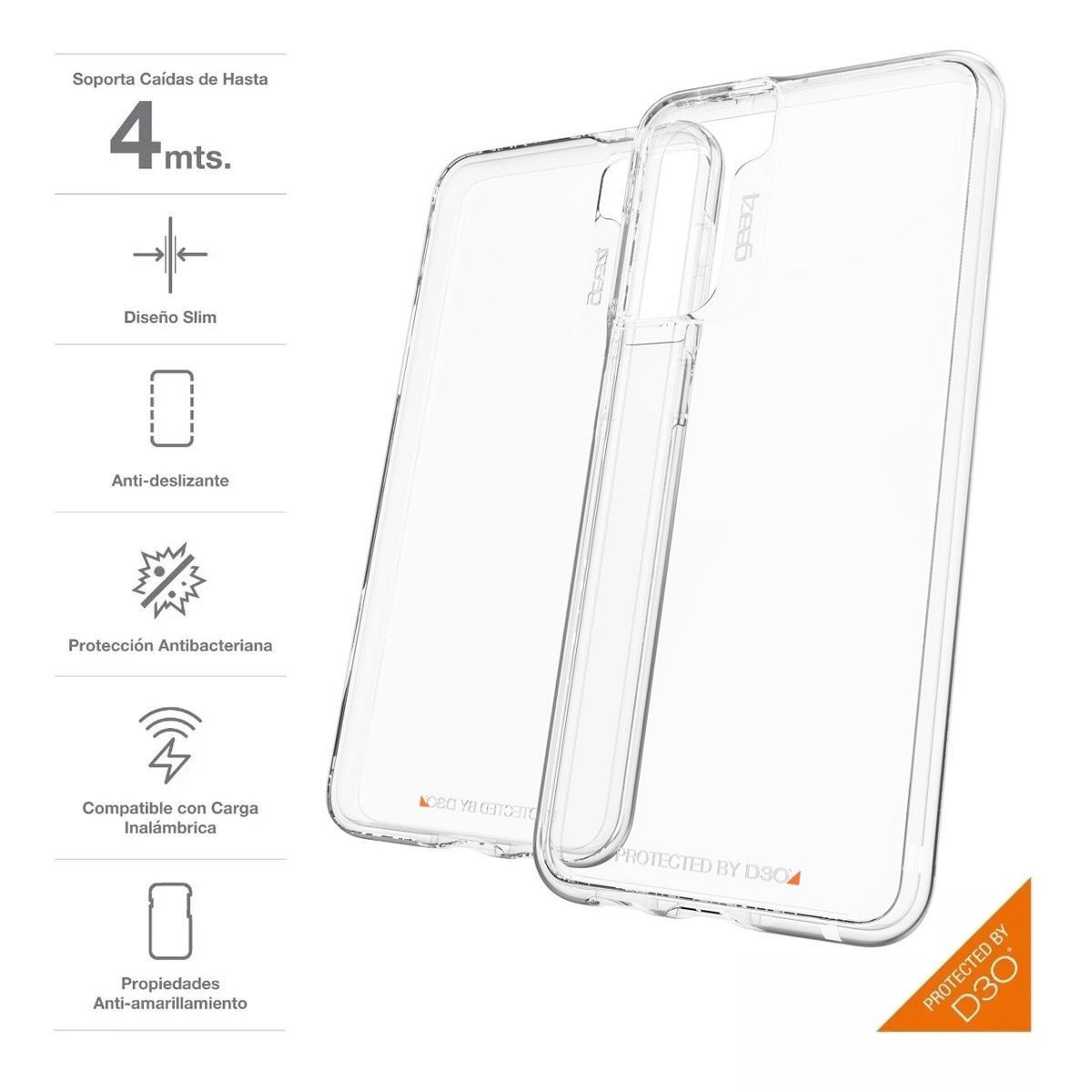 GEAR4 - Estuche Case Zagg Gear4 Crystal Palace para Samsung Galaxy S21 Plus 5G