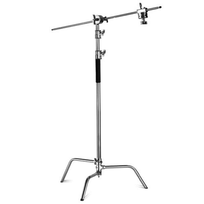 GENERICO - Soporte de acero inoxidable C-Stand de Alta Resistencia