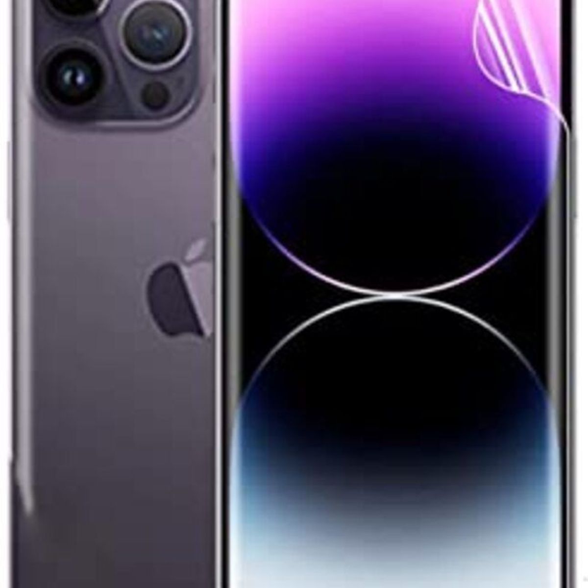 DEVIA - Protector Pantalla Hidrogel HD Auto Reparacion Para AppIe ¡Phone