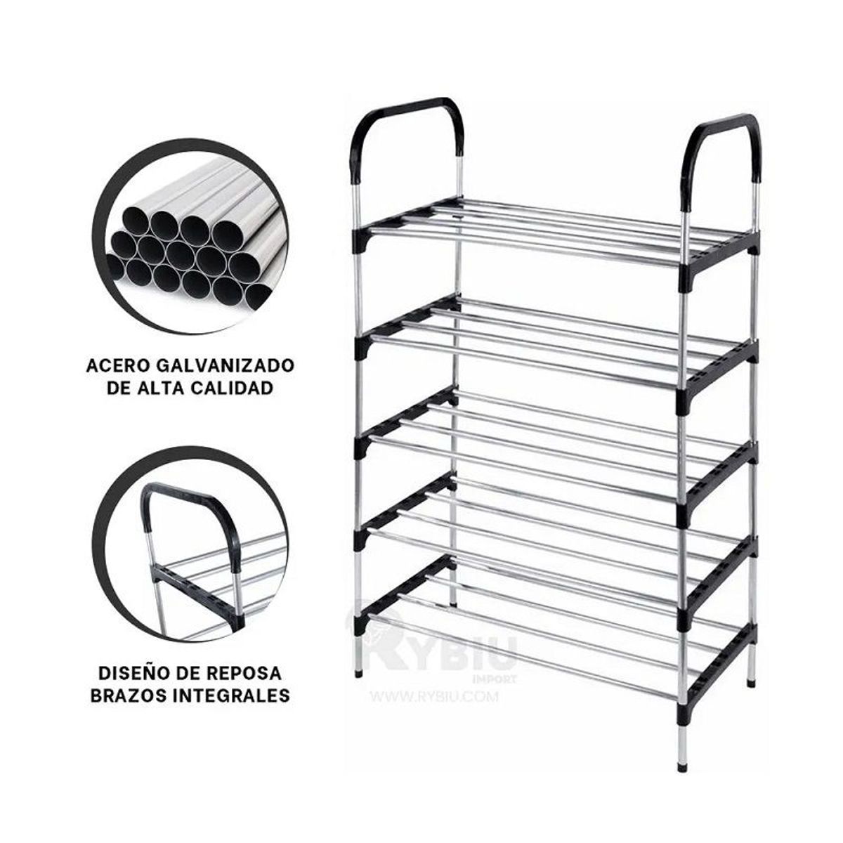 GENERICO - Zapatera Vertical Organizadora De Calzado Multiusos