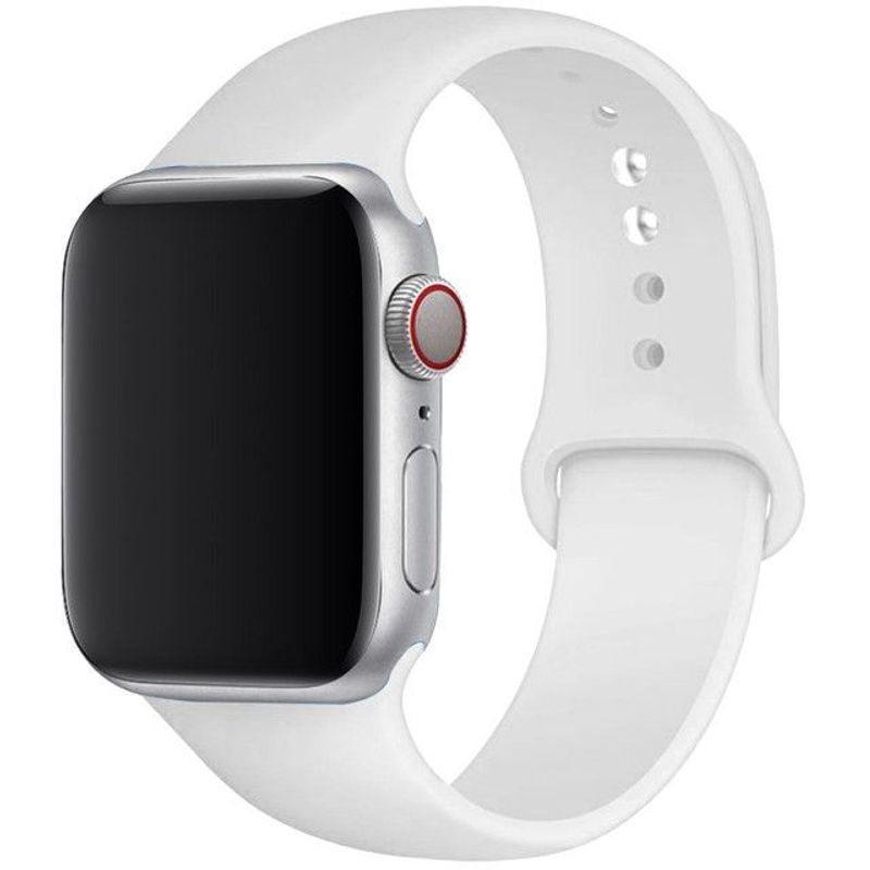 GENERICO - Correa de silicona para AppIe Watch Series 38-40-41mm talla SM Blanco