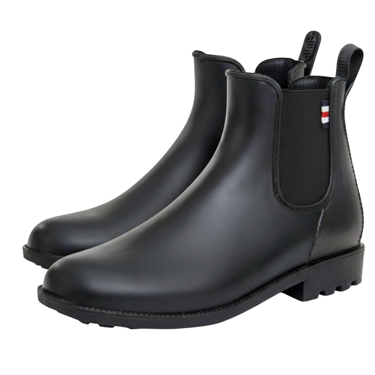 BOTTPLIE - Botines Lluvia Mujer Chelsea - Negro Matte