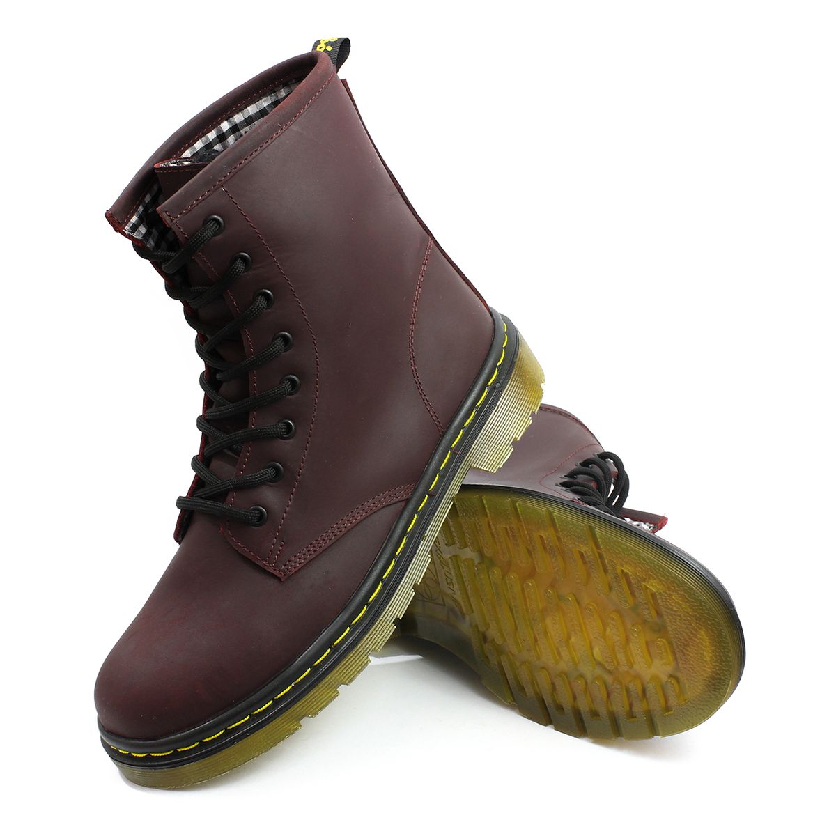 VILLABONR - Botas Cuero VillabonR VMC-5052 Vinotinto