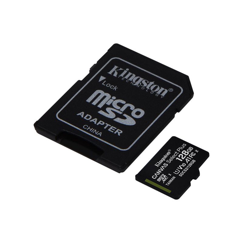 KINGSTON - Memoria Micro Sd Kingston 128gb Canvas Select Plus Original
