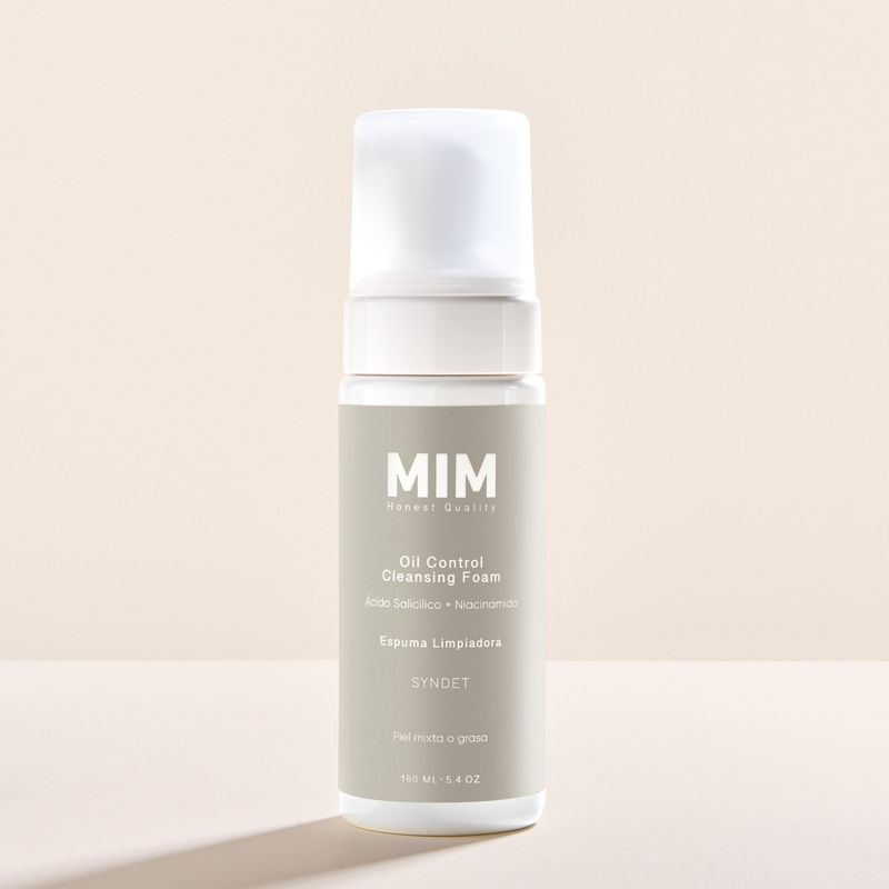 MIM - Espuma Limpiadora Control Grasa - Oil Control Cleansing Foam