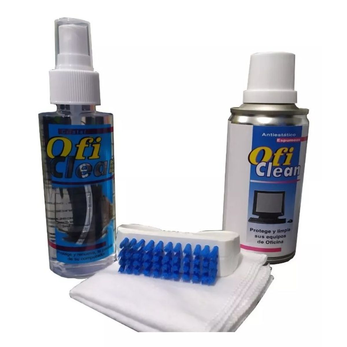 GENERICO - Kit De Limpieza 4 En 1 Pequeño Para Equipos Y Pantallas