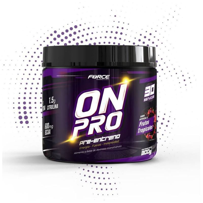 FORCE - On pro force pre-entreno 300gr - 30 servicios