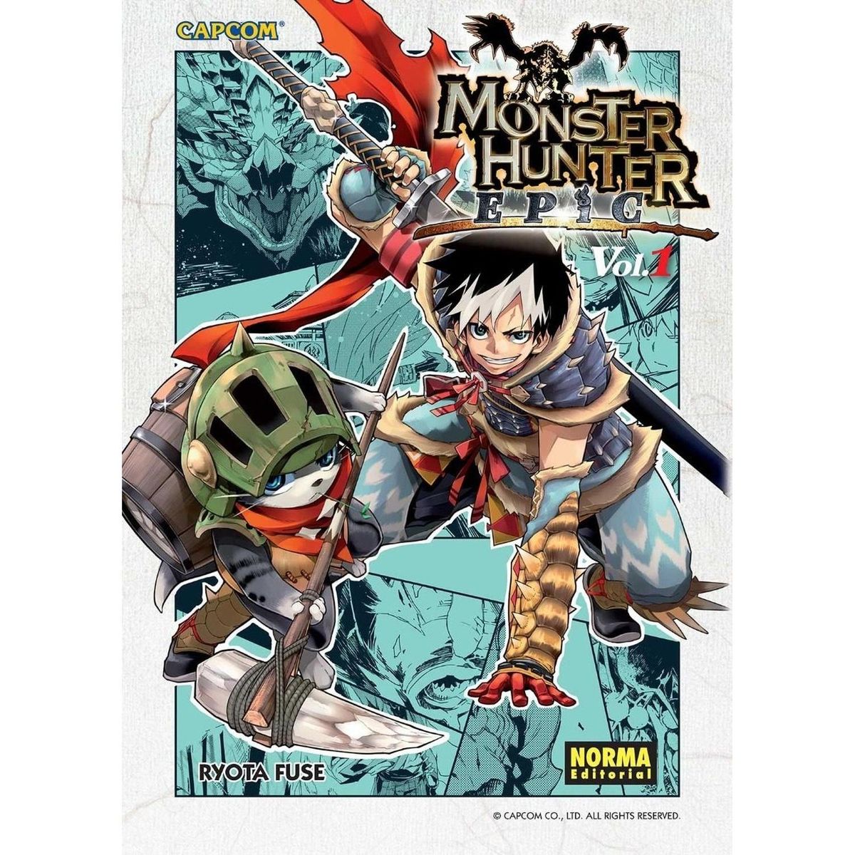 EDITORIAL NORMA - Monster Hunter Epic No. 1