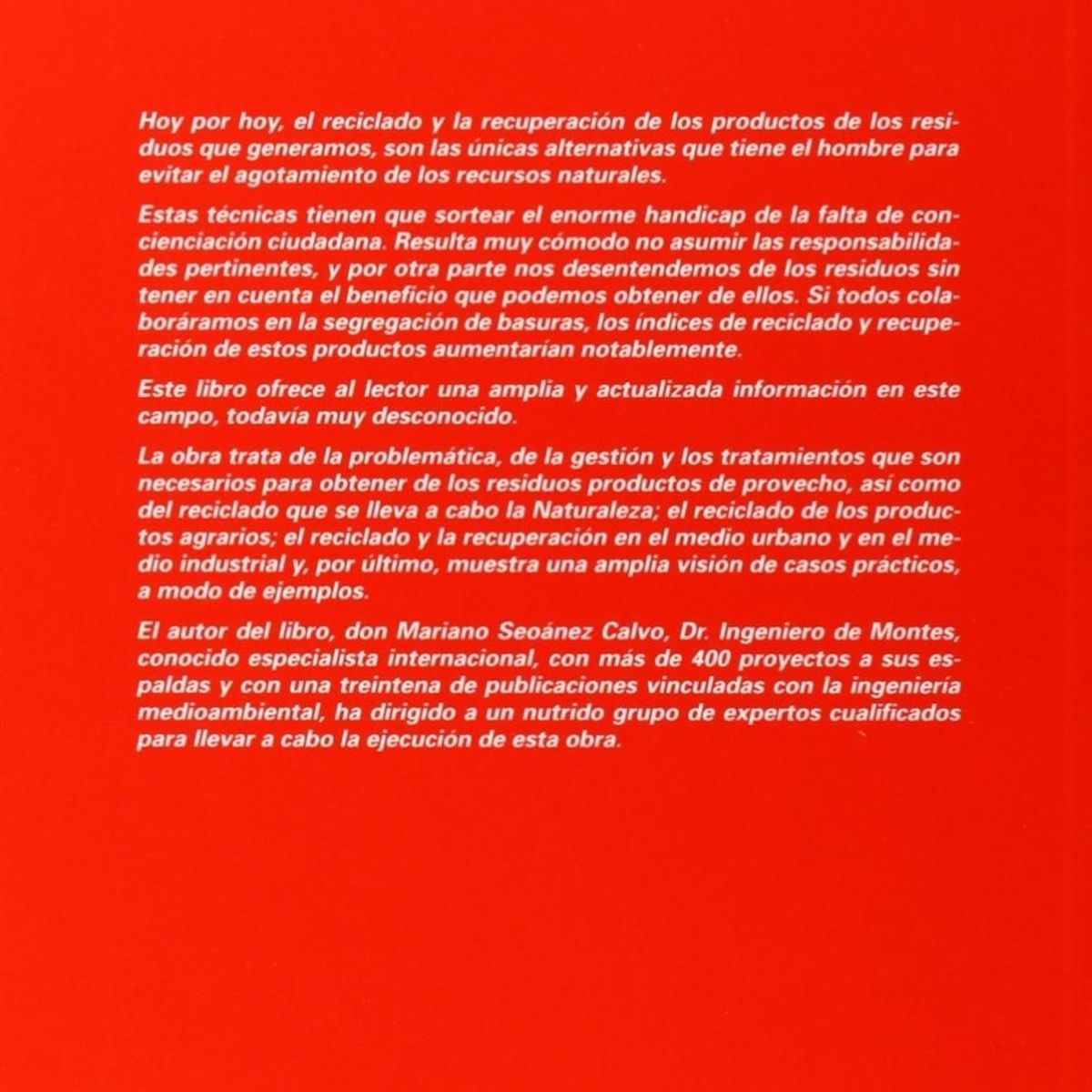 GENERICO - Tratado De Reciclado Y Recuperación De Productos
