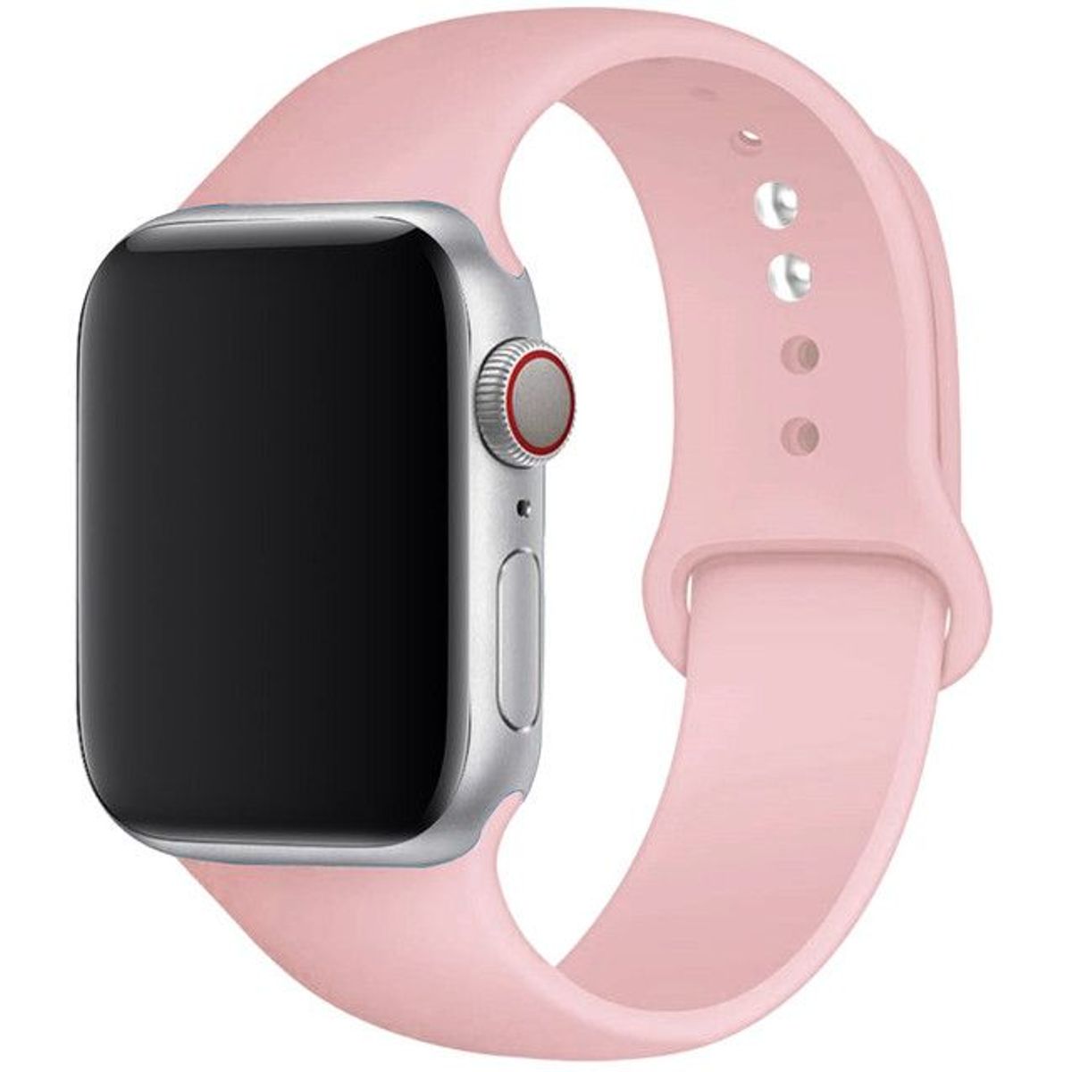 GENERICO - Correa de silicona para AppIe Watch Series 38-40-41mm talla SM Palo de rosa
