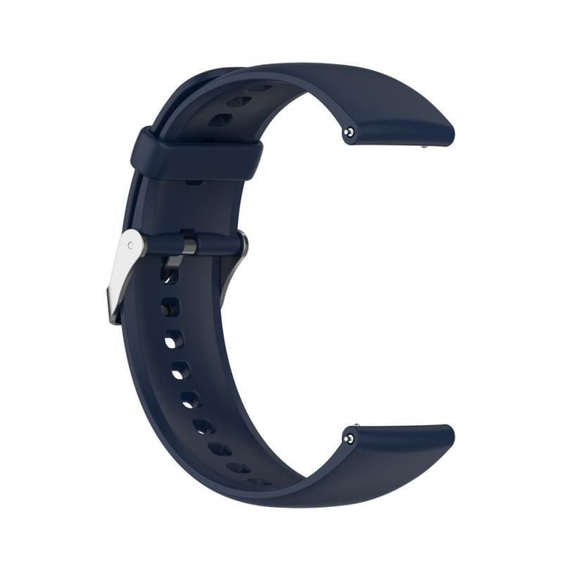 GENERICO - Correa Pulso De Silicona 22mm Para Huawei Watch 3 de 46mm - Azul oscuro