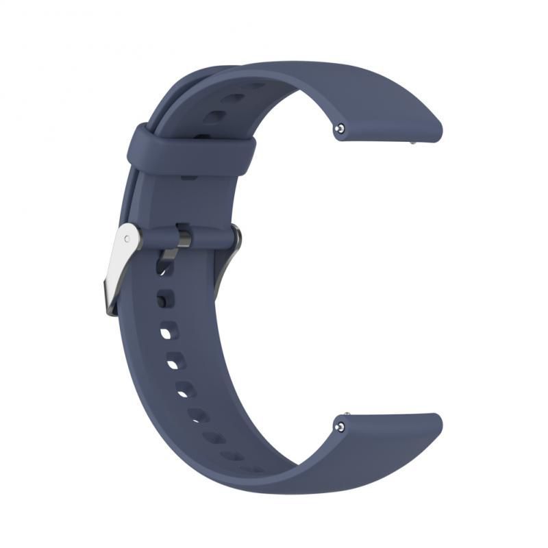 GENERICO - Correa Pulso De Silicona 22mm Para Huawei Watch 3 de 46mm - Azul grisaceo