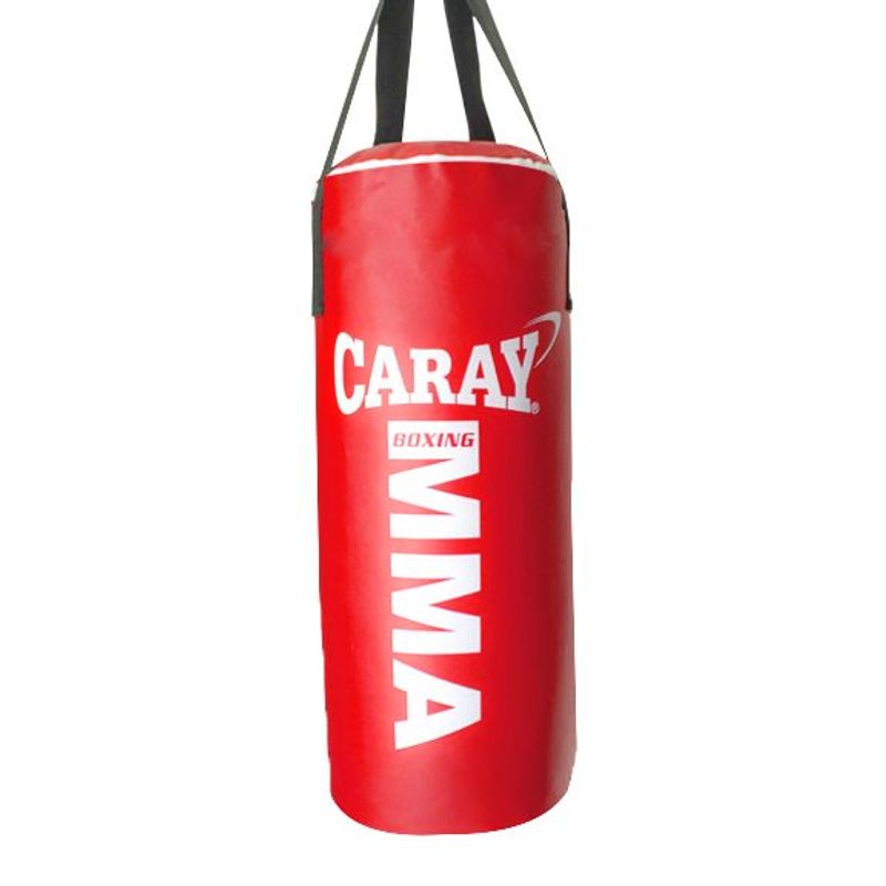 CARAY - Saco De Boxeo Unisex Caray Rojo De 70 CMX25CM De Diámetro
