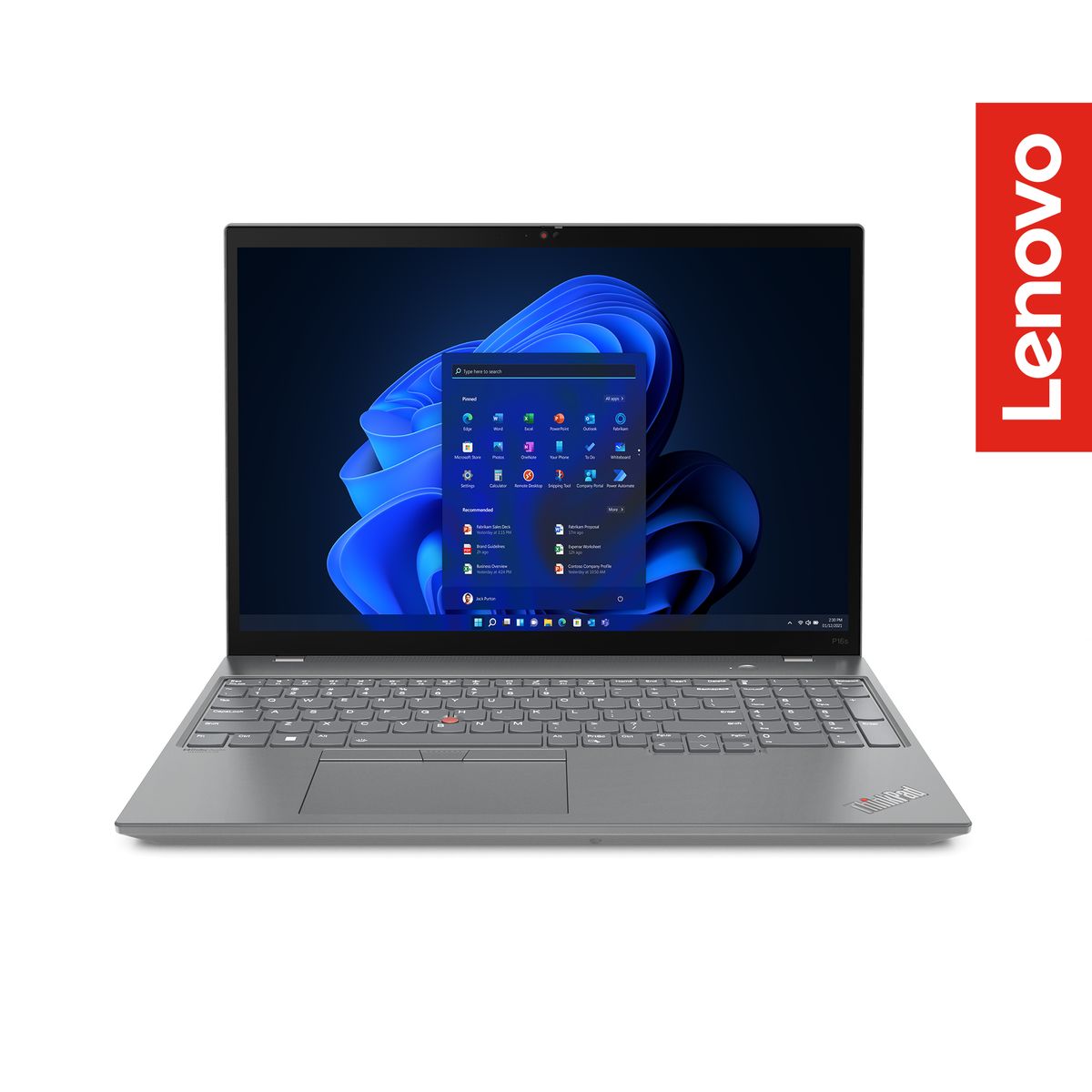 LENOVO - Portátil Lenovo Workstation ThinkPad P16s Gen 2 Intel Core i7 64GB 1TB