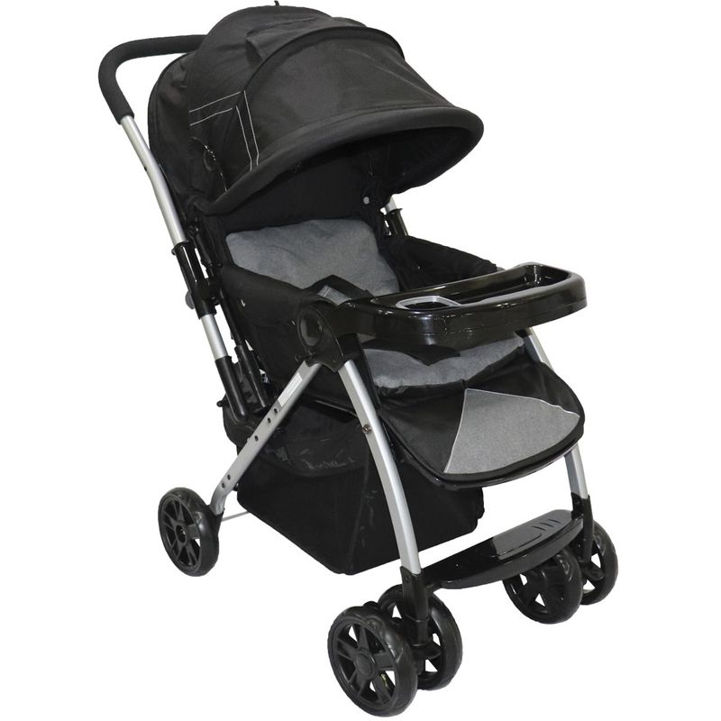 EBABY - Coche cuna de paseo blake EB1140 NEGRO