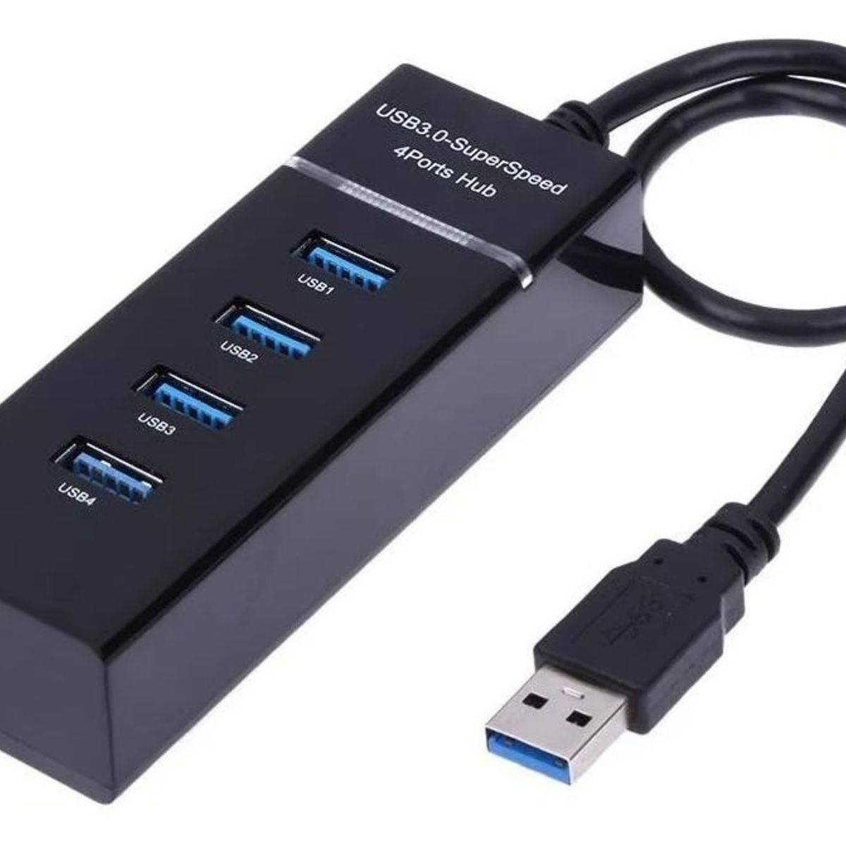 GENERICO - Multi-puerto Hub Usb 3.0 Con 4 Puertos