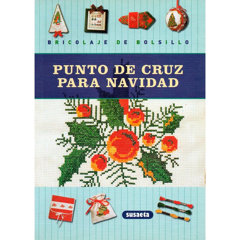 SUSAETA - Punto De Cruz Para Navidad