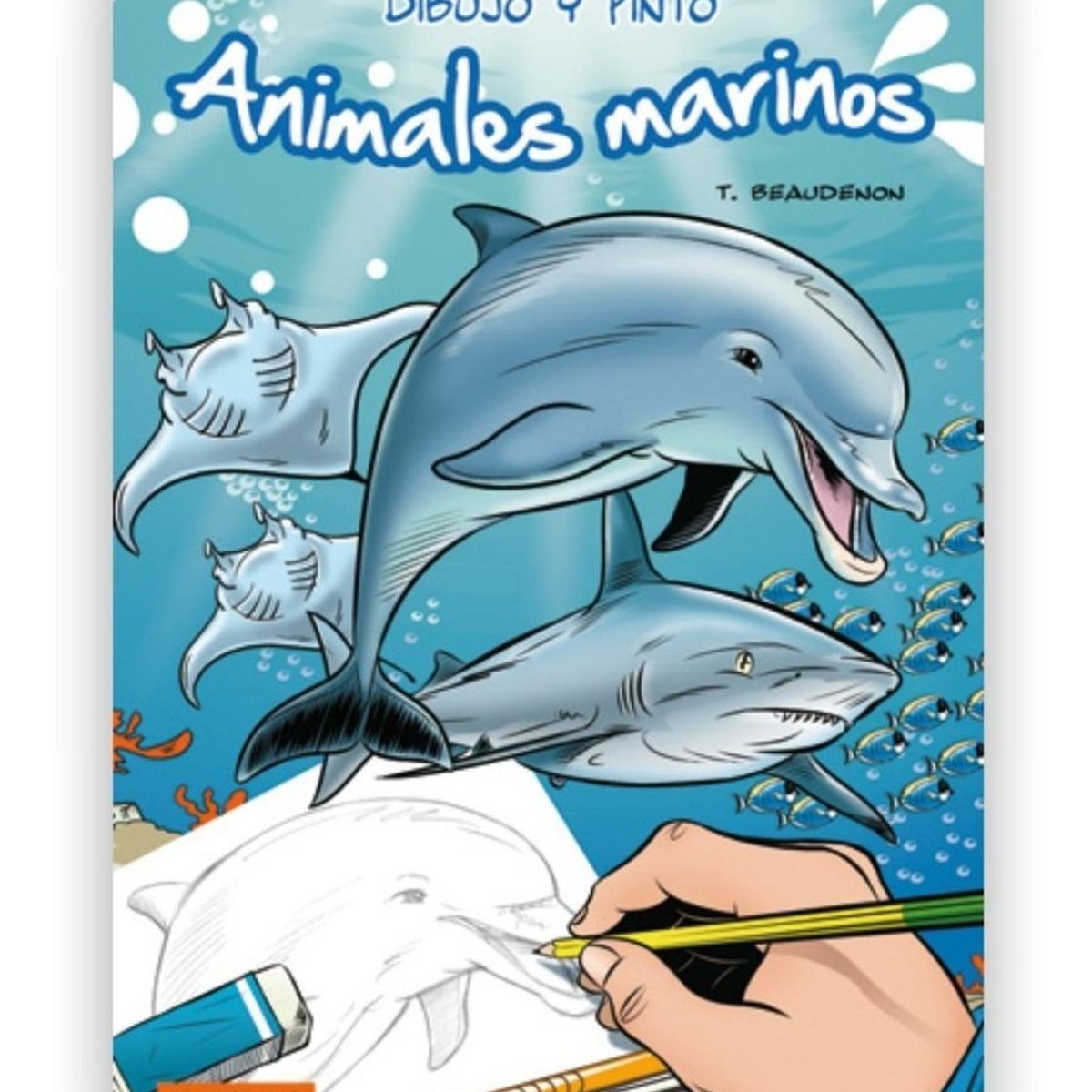 GENERICO - Dibujo Y Pinto Animales Marinos
