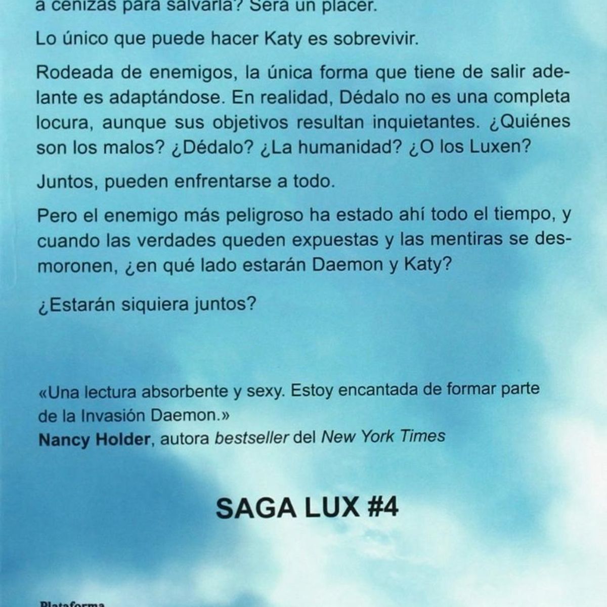 PLATAFORMA - Origin: Saga Lux 4. Jennifer L. Armentrout