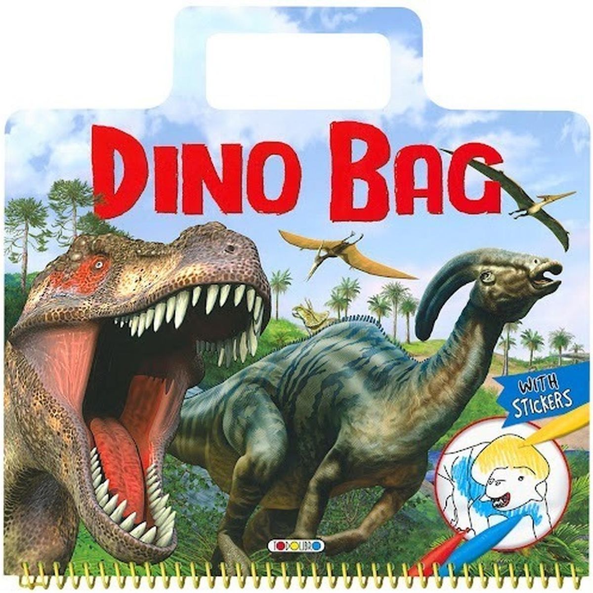 SUSAETA - Dino Bag - Azul -