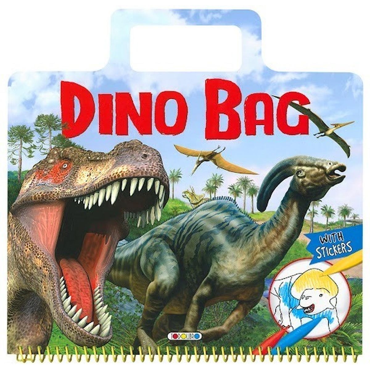 SUSAETA - Dino Bag - Azul -