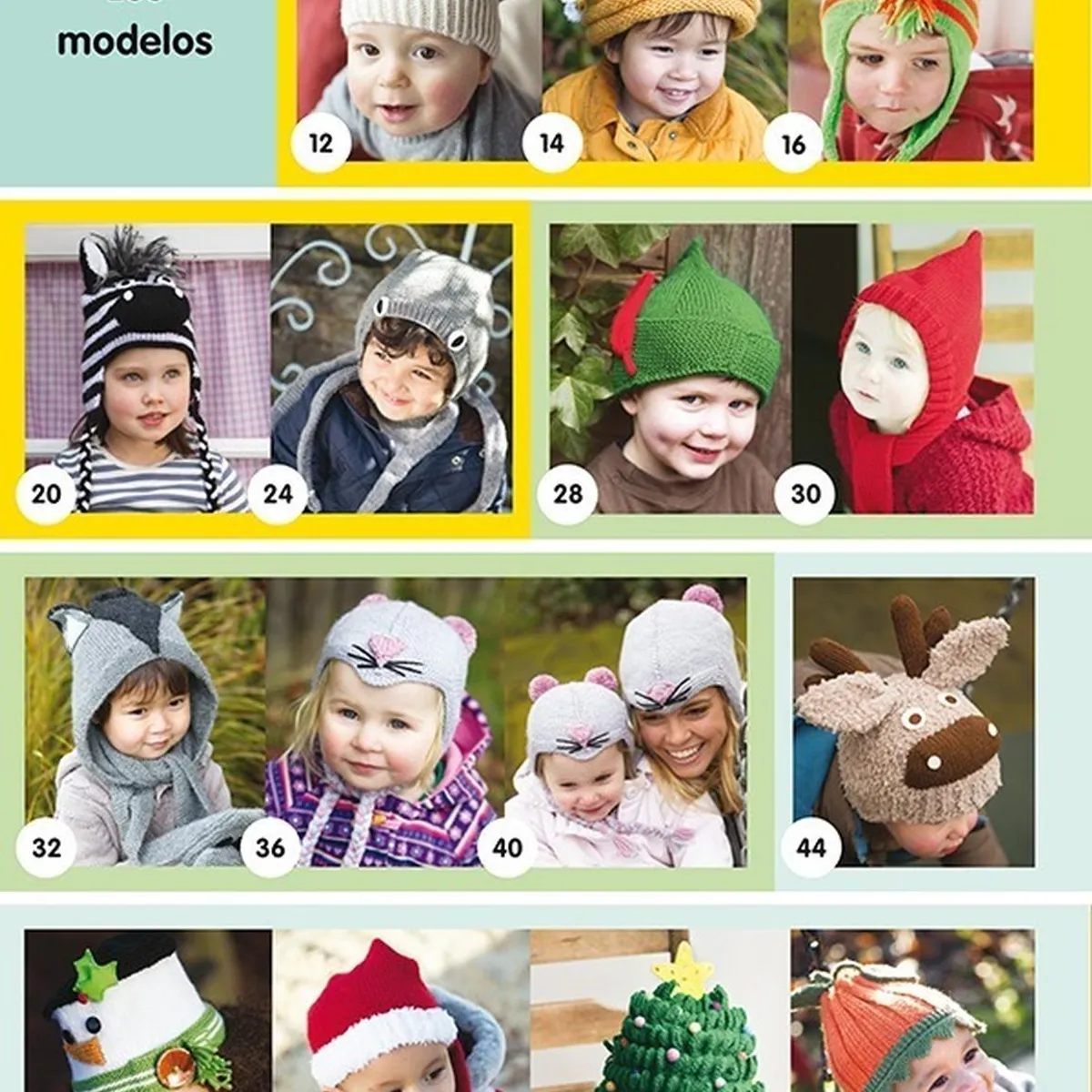 GENERICO - Divertidos Gorros De Punto Para Niños