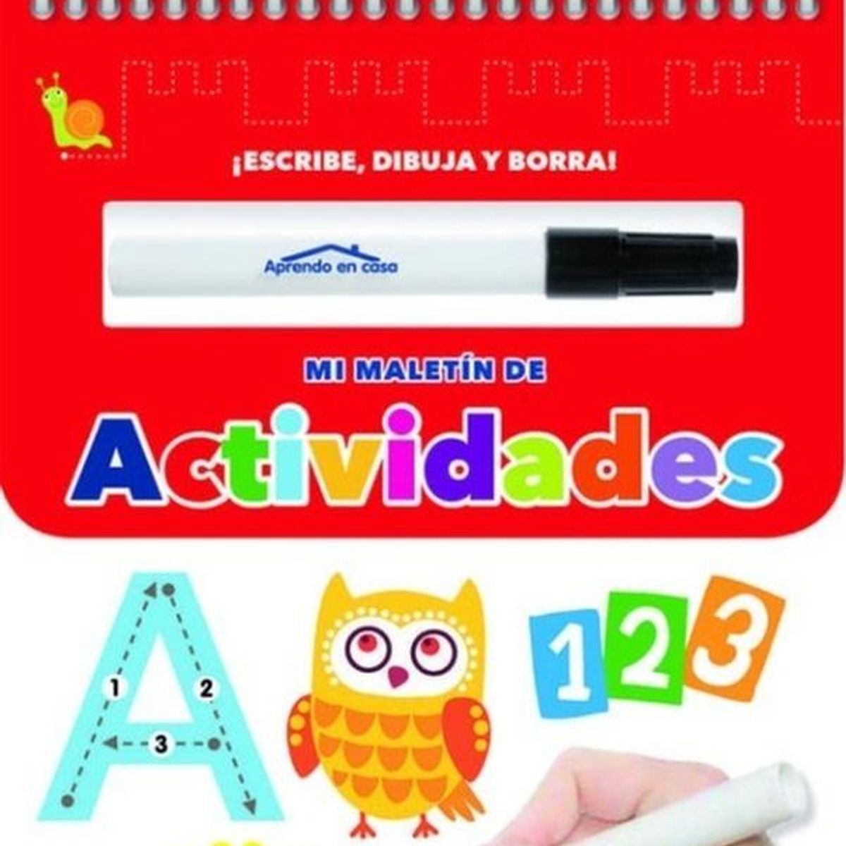 GENERICO - Mi Maletín De Actividades - Rojo. Aprendo En Casa