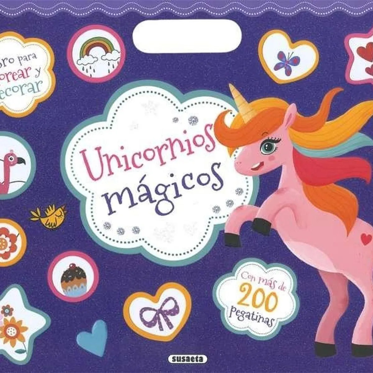SUSAETA - Unicornios Mágicos. Morado