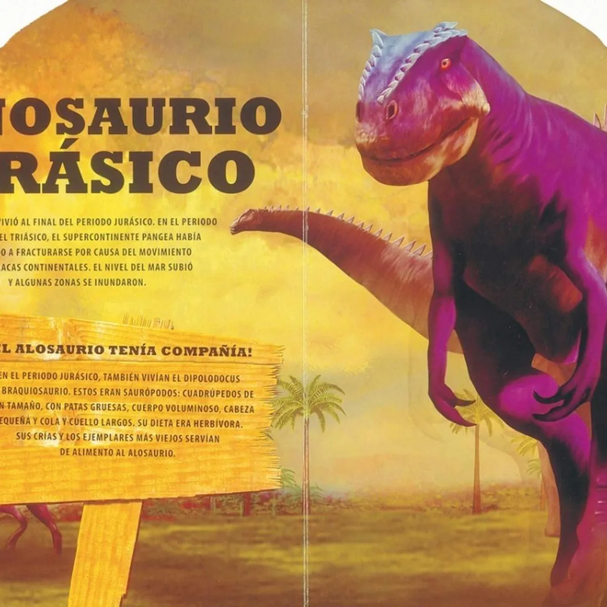 SUSAETA - Alosaurio. Dinosaurios Increíbles