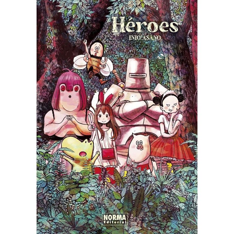 EDITORIAL NORMA - Héroes. Inio Asano